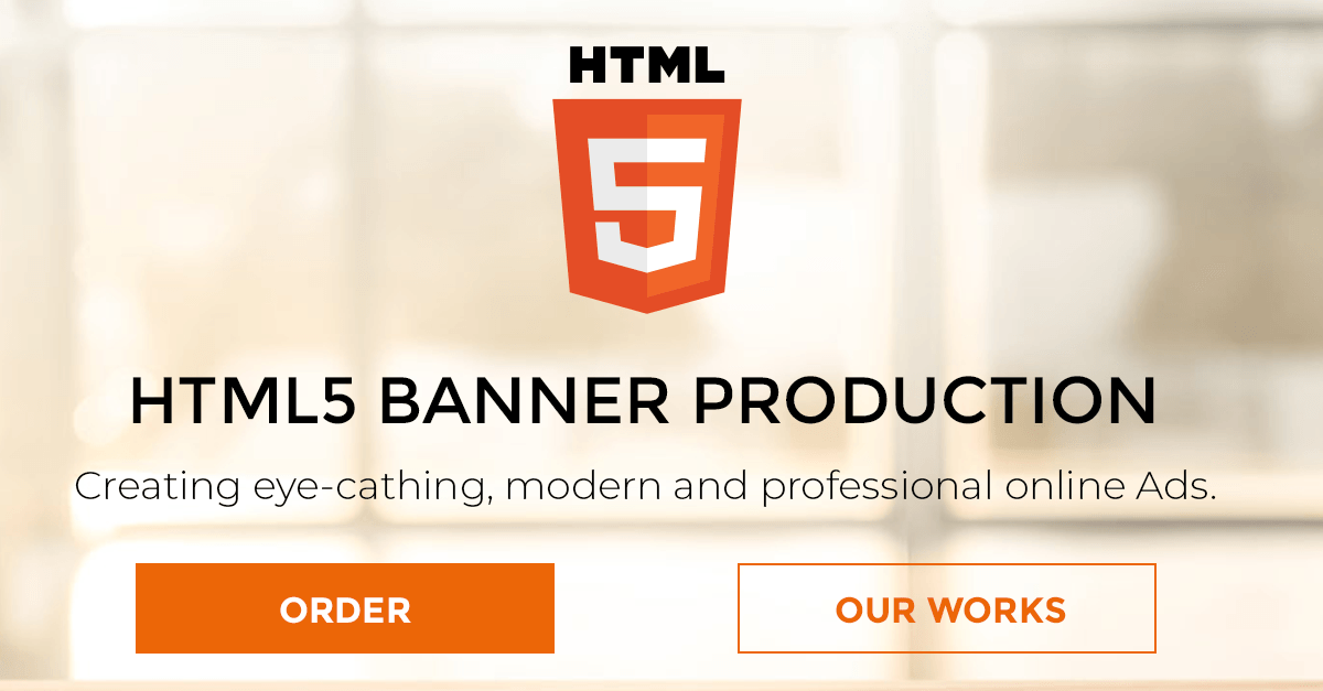 HTML5 Banner Creatives - Designing Customized Animated/Static Ads