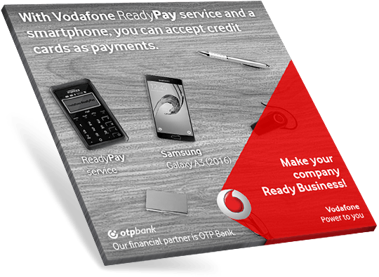 Vodafone ReadyPay banner campaign